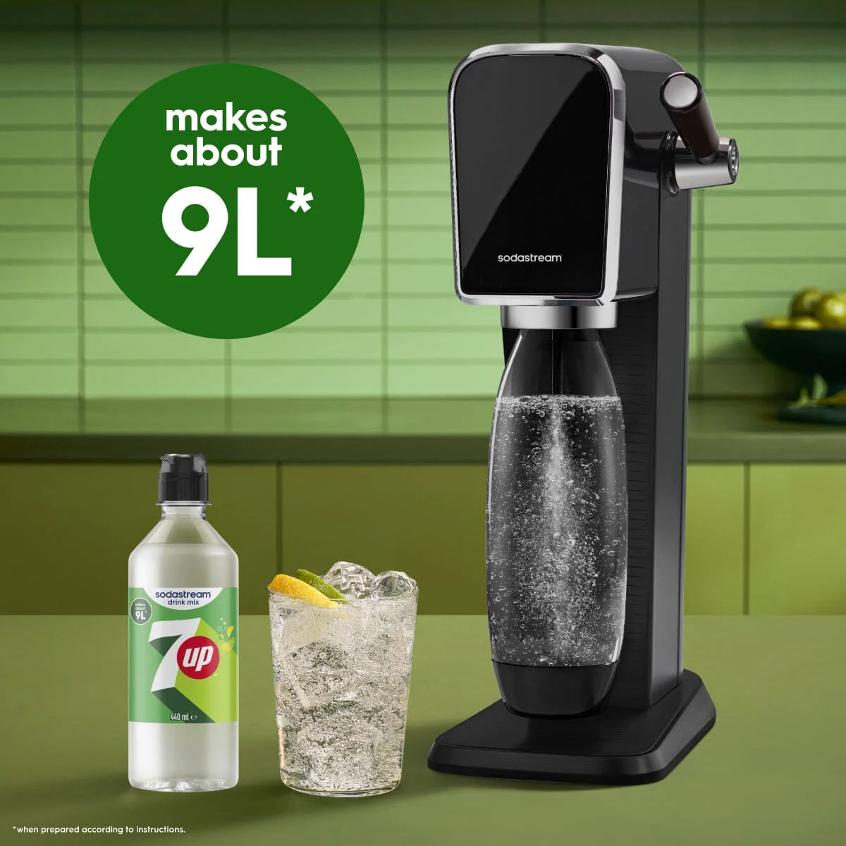 Sodastream 7UP® Syrup Drink Mix 440ml - Image 2