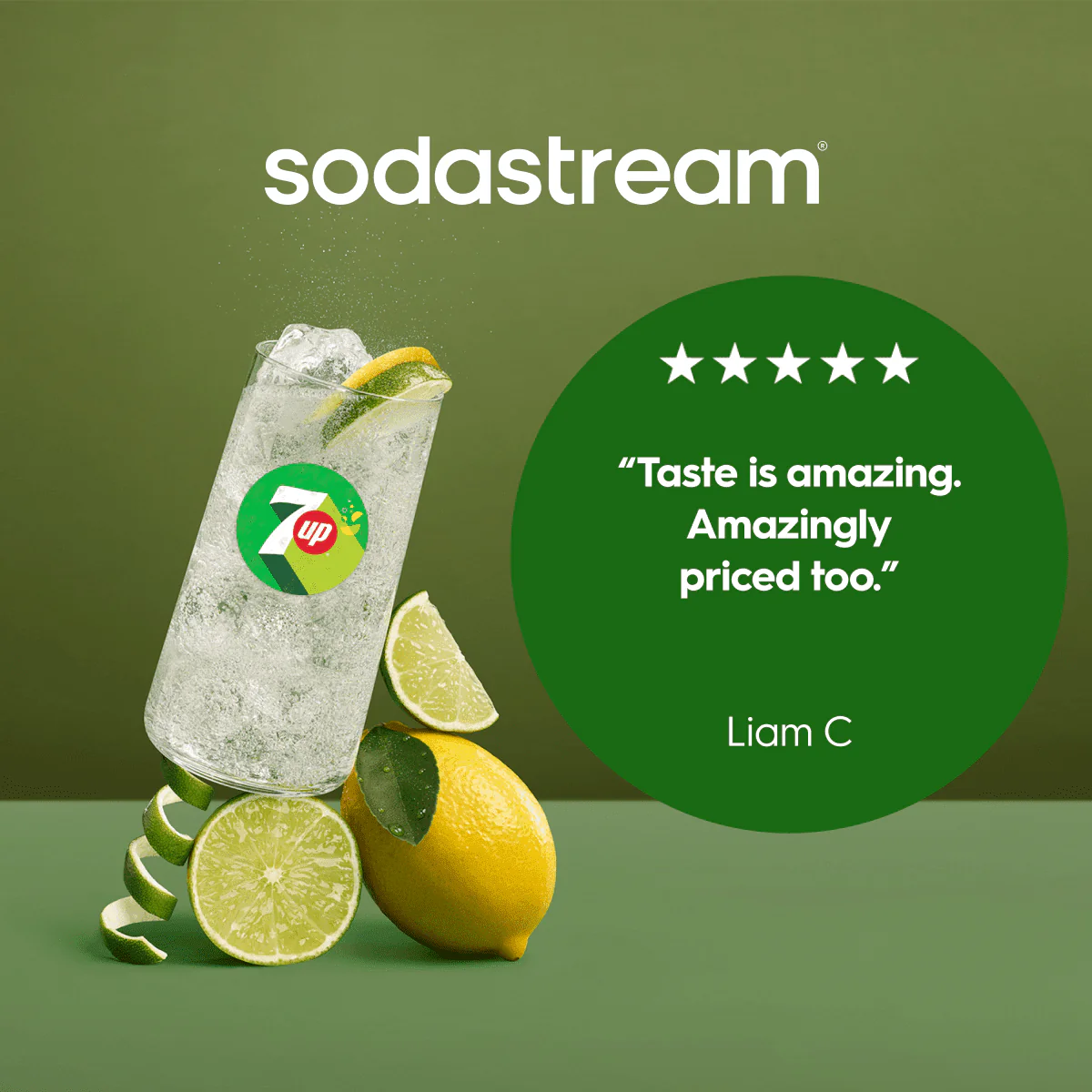 Sodastream 7UP® 6 Pack Syrup Drink Mix 440ml - Image 4
