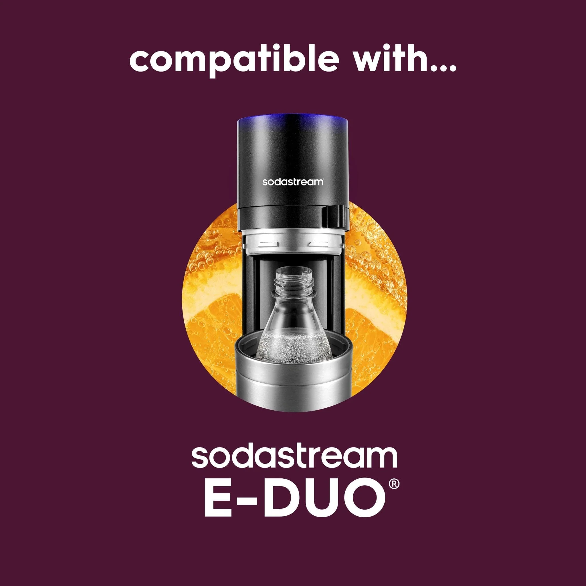 Sodastream DUO® Glass Sparkling Water Bottle 1L - Image 4