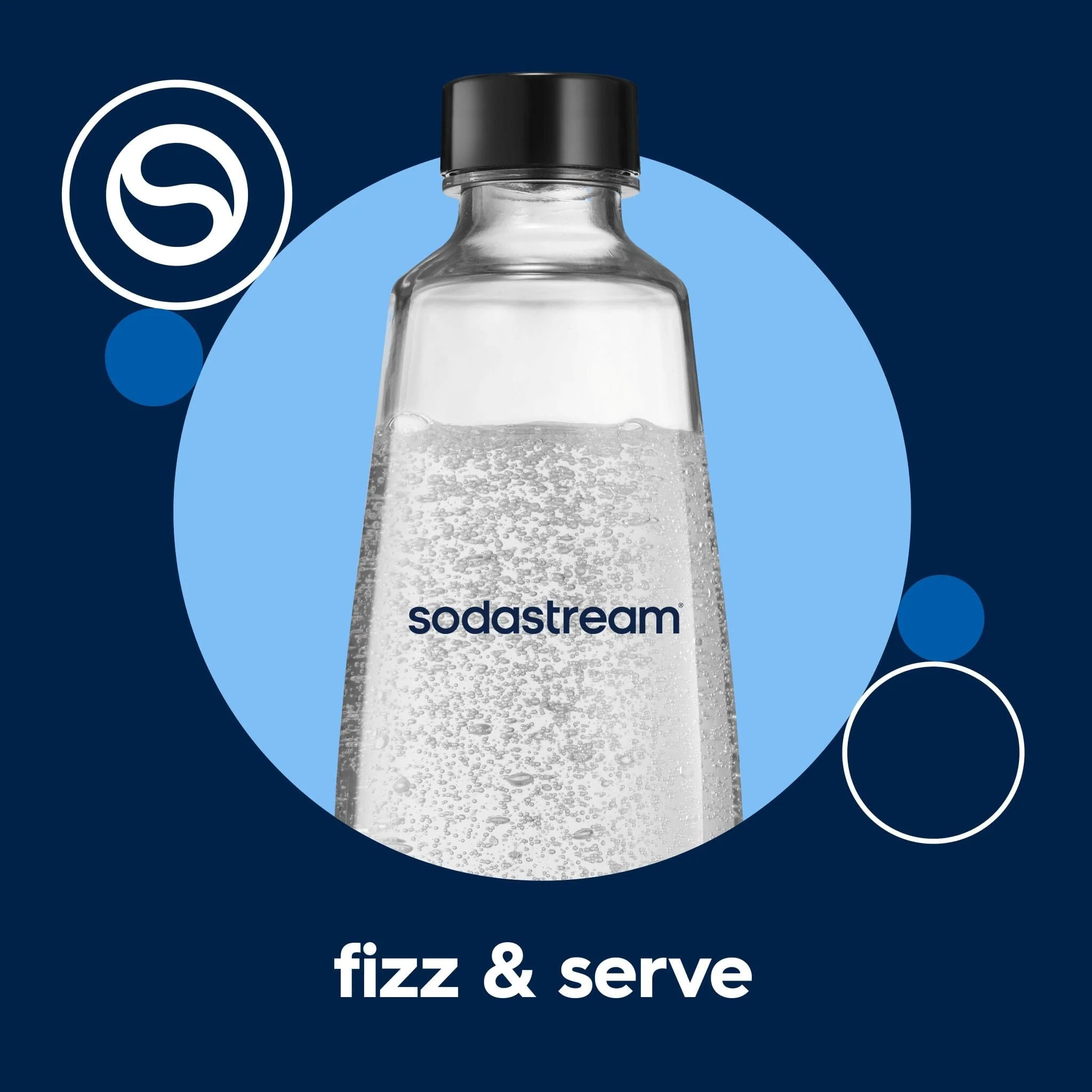 Sodastream DUO® Glass Sparkling Water Bottle 1L - Image 6