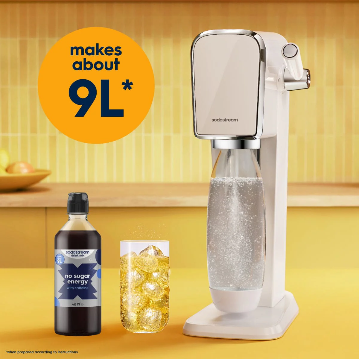 Sodastream Classics® No Sugar Energy Syrup Drink Mix 440ml - Image 2
