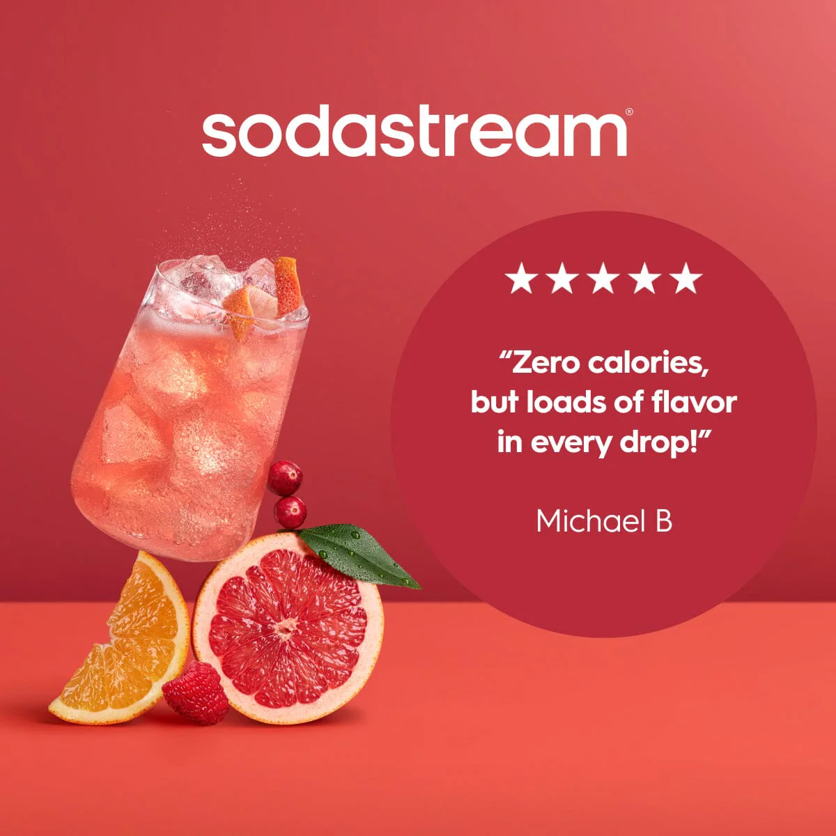 Sodastream Classics® Pink Grapefruit Zero Sugar 6 Pack Syrup Drink Mix 6 x 440ml - Image 6