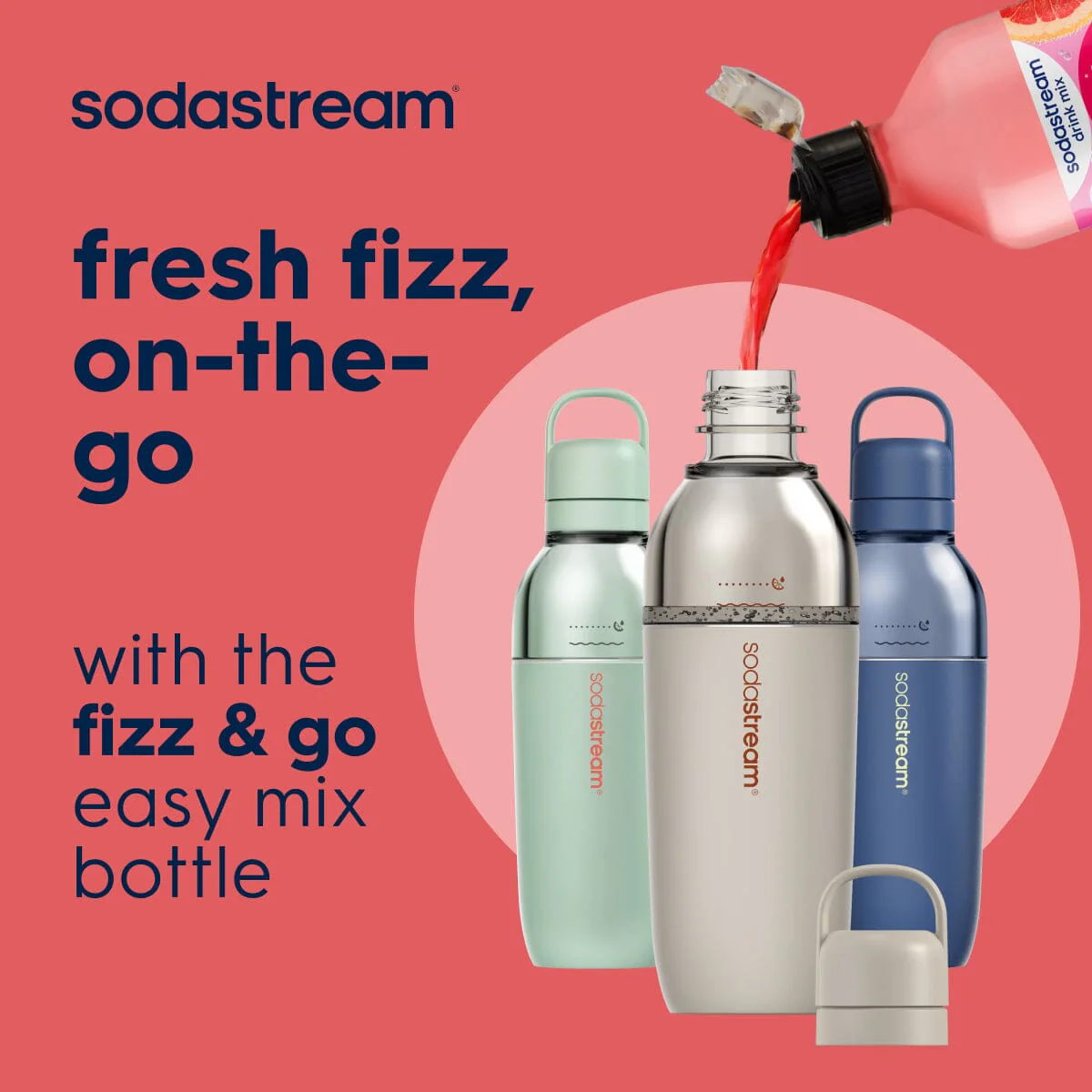 Sodastream Classics® Pink Grapefruit Zero Sugar Syrup Drink Mix 440ml - Image 3