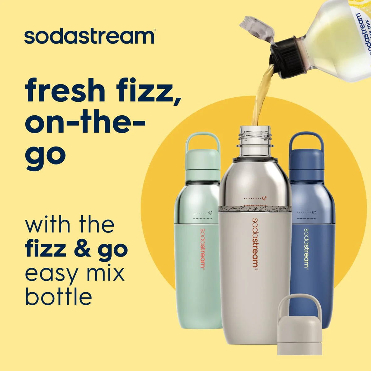 Sodastream Classics Cloudy Lemonade 6 Pack Sugar Free Syrup Drink Mix 440ml - Image 3