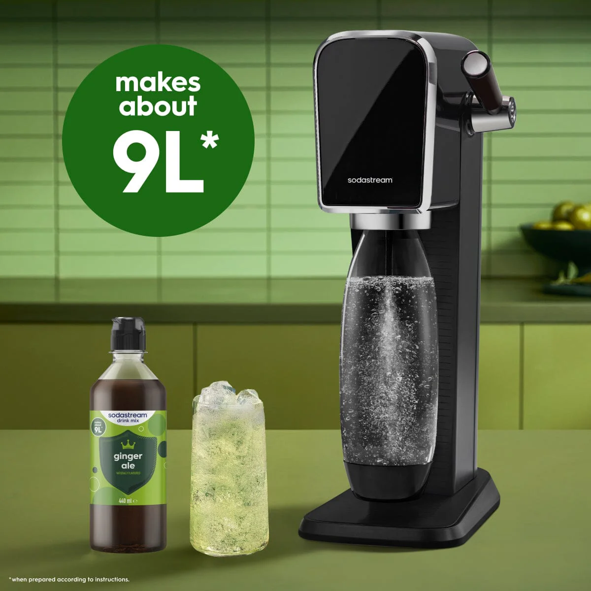 Sodastream Classics Ginger Ale Syrup Drink Mix 440ml - Image 8