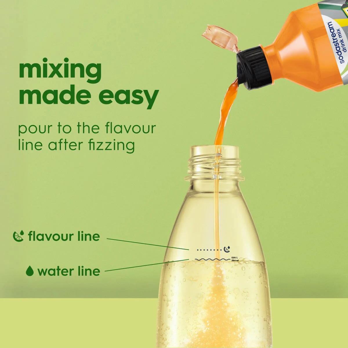 Sodastream Diet MTN DEW® Zero 6 Pack Sugar Syrup Drink Mix 6 x 440ml - Image 4