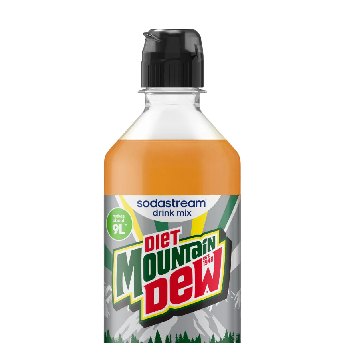 Sodastream Diet MTN DEW® Zero Sugar Syrup Drink Mix 440ml