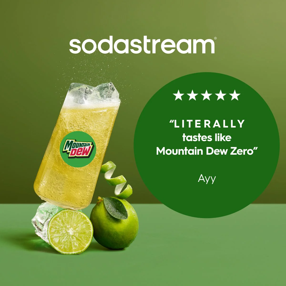 Sodastream Diet MTN DEW® Zero Sugar Syrup Drink Mix 440ml - Image 6