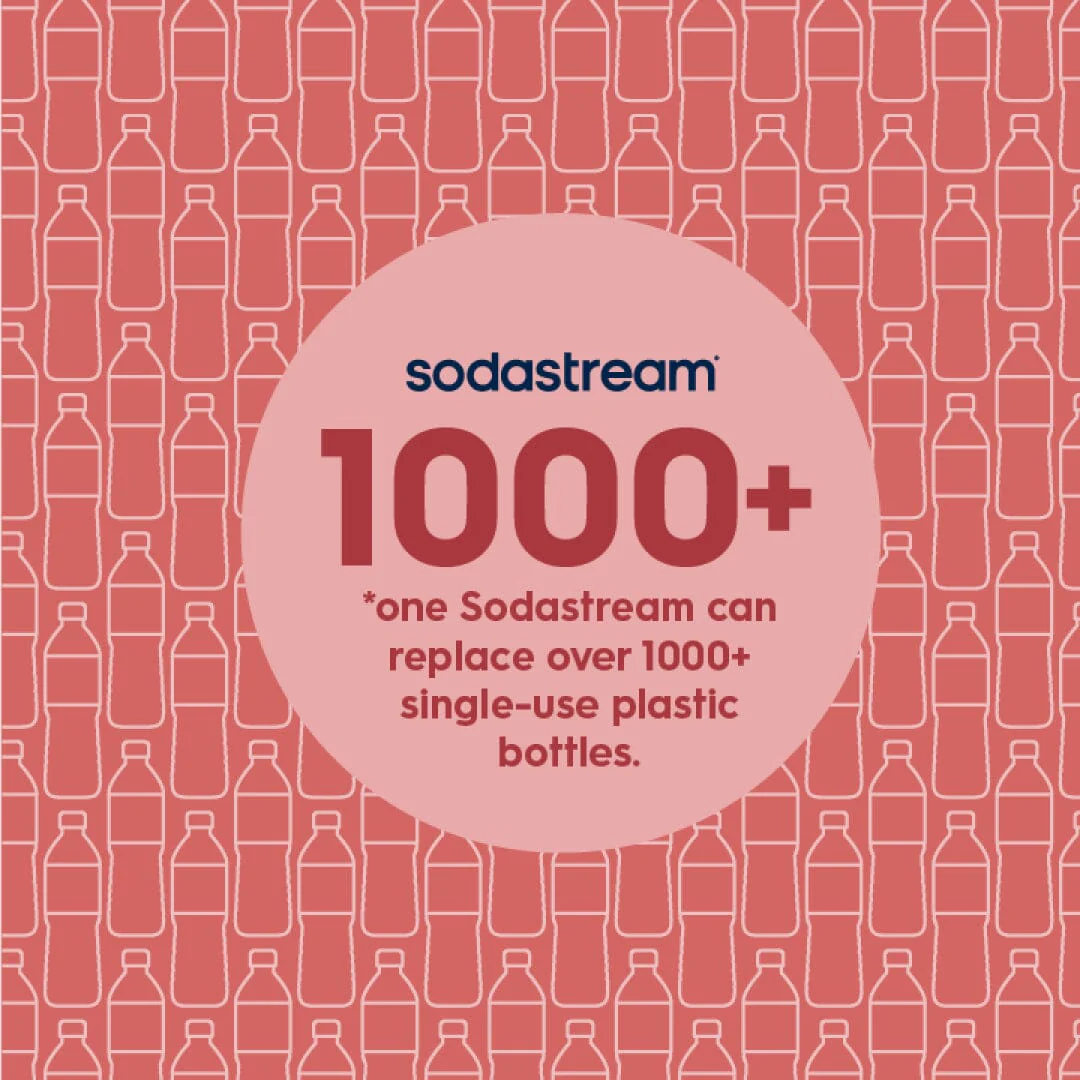 Sodastream Fizz & Refresh™ ENSO Stainless Steel Sparkling Water Bottle 1L - Image 2