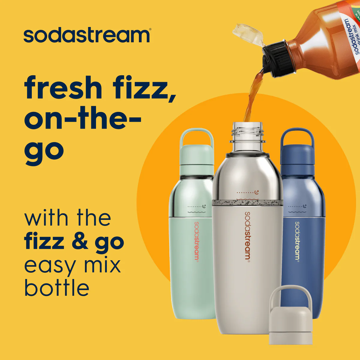 Sodastream Lipton Ice Tea Peach 6 Pack Syrup Drink Mix 440ml - Image 5