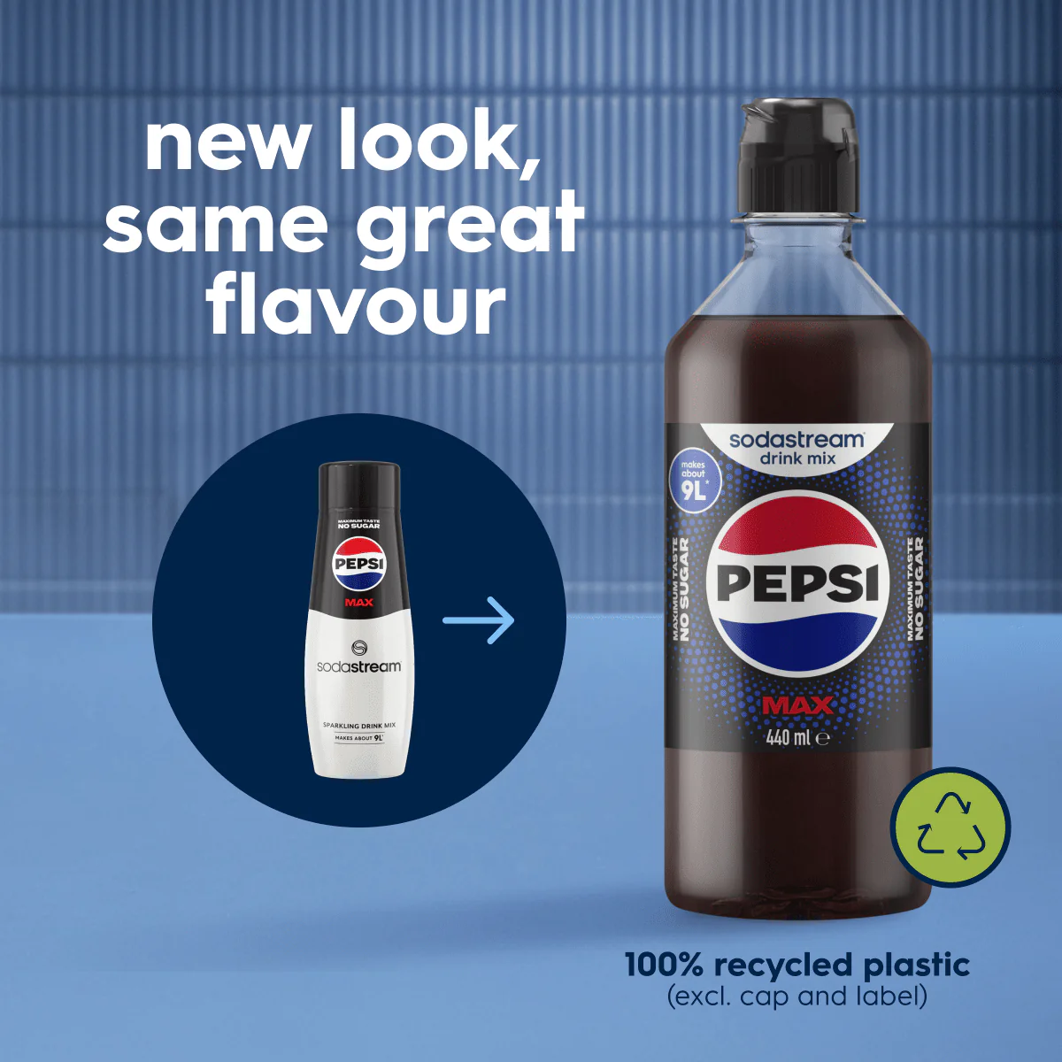 Sodastream Pepsi MAX® Sugar Free Syrup Drink Mix 440ml - Image 3