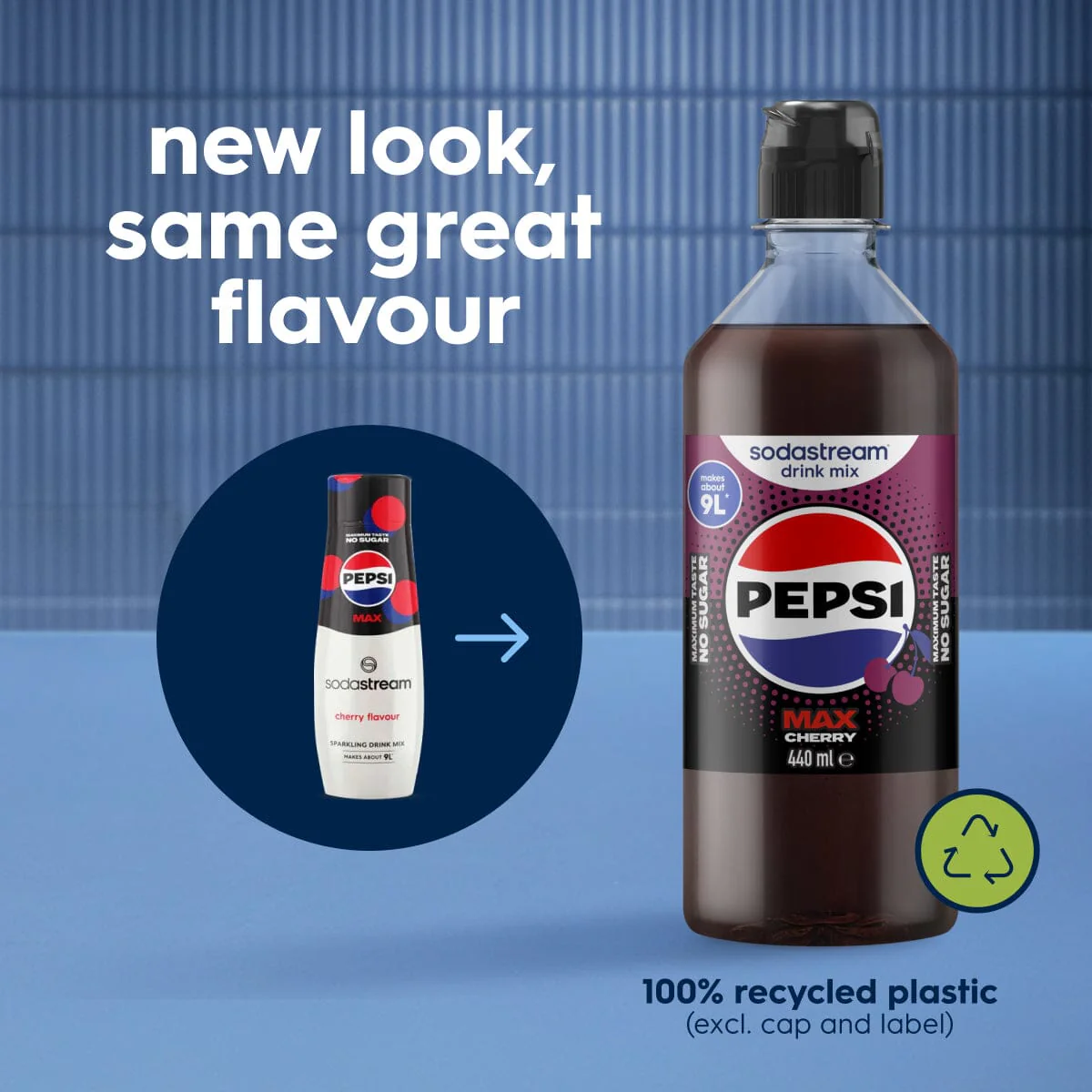 Sodastream Pepsi MAX® Cherry Sugar Free Syrup Drink Mix 440ml - Image 3