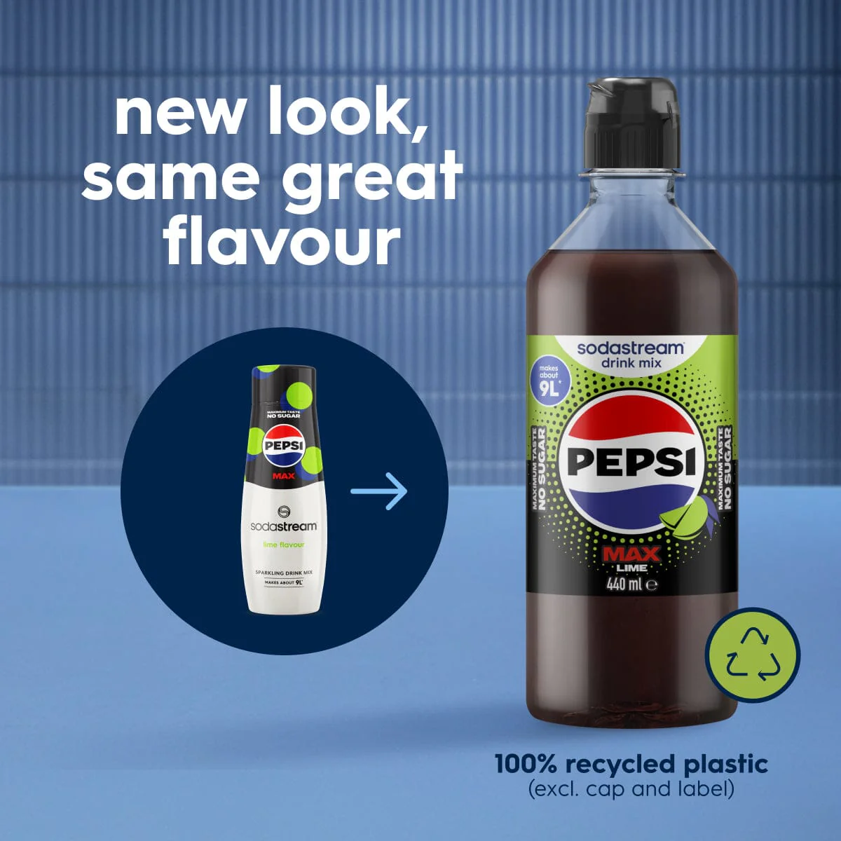 Sodastream Pepsi MAX® Lime Sugar Free Syrup Drink Mix 440ml - Image 4